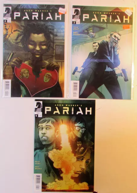 Pariah Lot of 3 #2,3,4 Dark Horse Comics (2014) 1st Print Comic Books