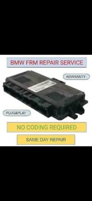 BMW FRM3 REPAIR SERVICE E90 E70 E81 MINI R56 Footwell Module Plug&Play