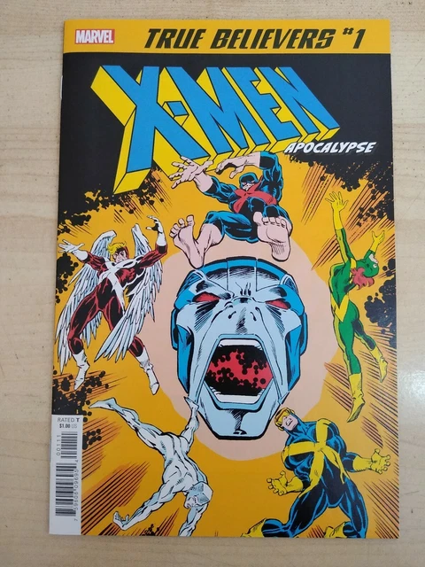 X-Factor #6 Reprint Marvel Comics True Believers #1 X-Men Apocalypse First 2019