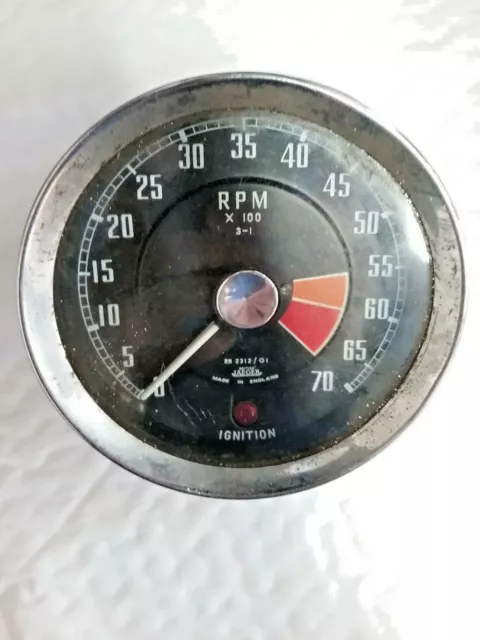 MG Midget MGB Tachometer 1961-1964 Part#: RN2312/01