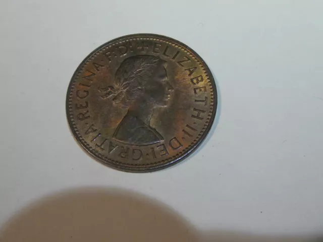 1967 Queen Elizabeth II One Penny 1d 1p 
