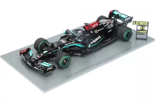 1:18th Mercedes AMG Petronas F1 Lewis Hamilton #44 Russian GP Winner 2021 100th