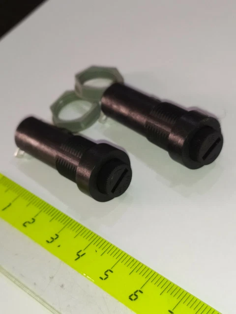 Support Porte fusible 5x20mm Support châssis diam 11 mm   Lot 2 Pcs   E11/43/5