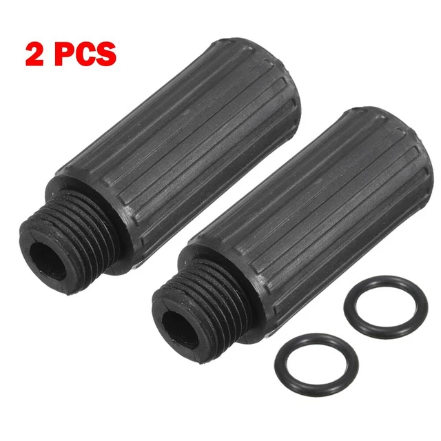 Tapa de aceite de alta calidad bujías barra de respiración ranura de ventilación 2 piezas / juego 15,5 mm