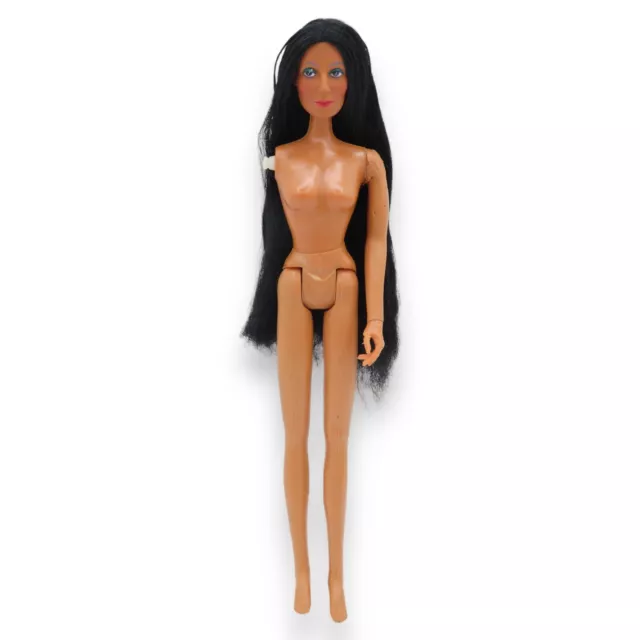 Vintage 1975 Cher Barbie Mego 12” Doll, TLC, Salvage/Parts, Celebrity Figure ✨