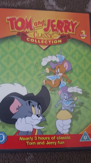 TOM AND JERRY Classic Collection Volume 3 Dvd Kids Nearly 3 Hours £8.54 ...
