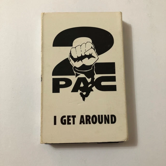 2PAC I GET Around CD Interscope Germany 4 Track Maxi Single With