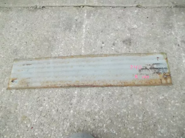 Farmall 340 RC IH Tractor Original front right hood panel along the motor