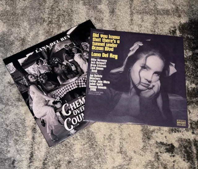 Lana Del Rey Did You Know There's Tunnel Alt Art Nude Cover Uncensored  Vinyl LP