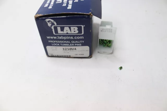 (150-Pk) LAB Professional Quality Lock Tumbler Pins Green .003" x .210" 3210V4