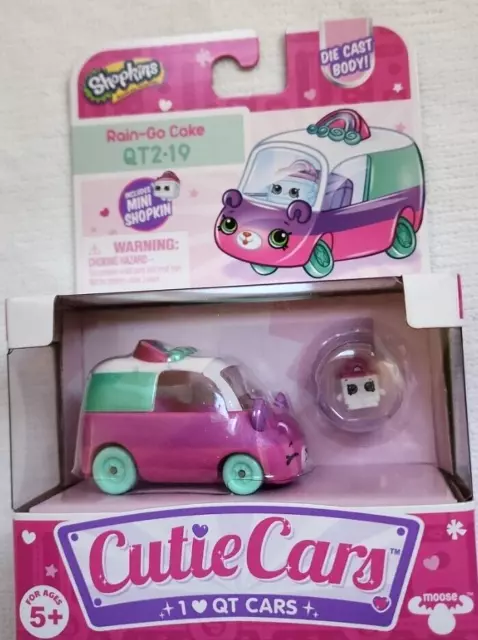 NEW Shopkin's Cutie Cars "Rain-Go Cake" Qt2-19