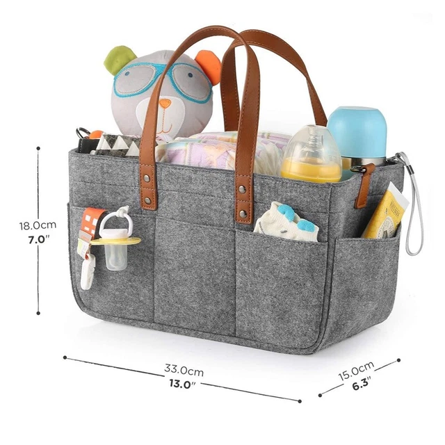 Baby Diaper Organizer Portable Holder Shower Basket Portable Nursery SA4T6 2