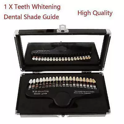 Dental Shade Guide Tooth Whitening 20 Colors Teeth For Bleaching Kit - New