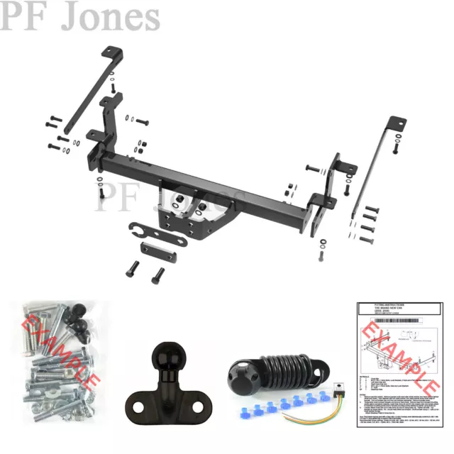 Towbar for Renault Master Van (FWD) (No Step) 2010 Onwards - Flange Tow Bar