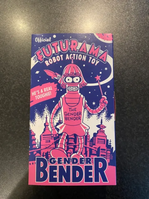 Futurama Gender Bender - Ultra Rare Collectible Mechanical Wind Up Toy BNIB