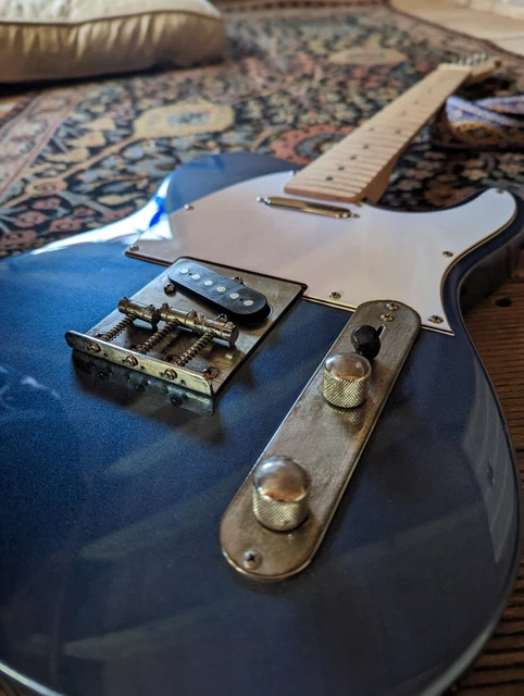 Telecaster Style Electric Guitar With Aged Hardware 2