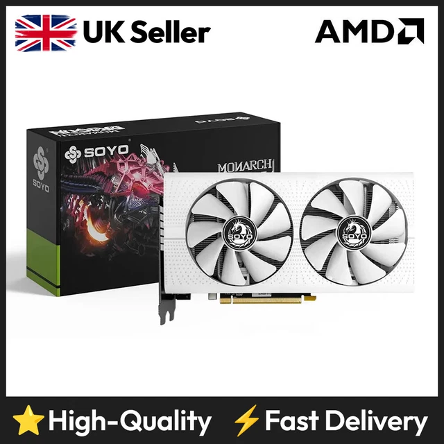 AMD RADEON RX 560 XT 8GB GDDR5 2048SP 256Bit GPU Graphics Card HDMI ...