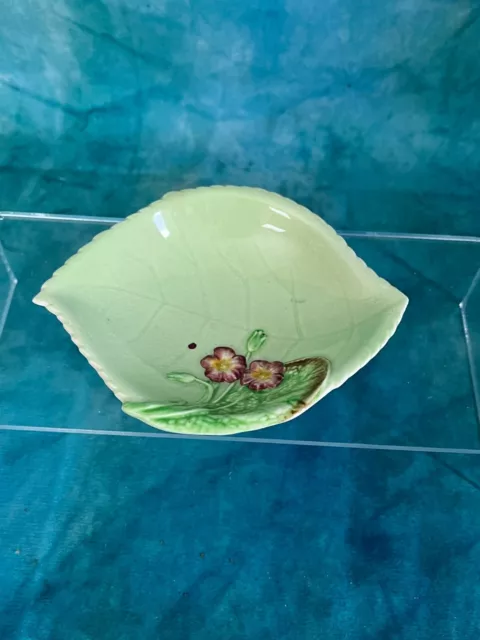 Carlton Ware Floral Cabbage Leaf Pin Dish