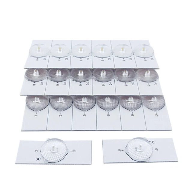 Universal SMD Lamp Beads w/ Optical Lens Fliter For 32-65 inch LED TV Repair