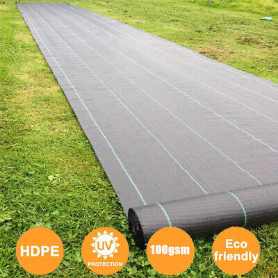 Heavy Duty Garden Weed Control Fabric Weed Membrane Ground Cover Landscape Sheet