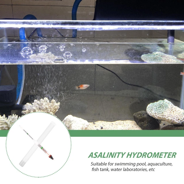 FRCOLOR Densimetro Acquario Marino - Misuratore Salinità Per Acquariofili