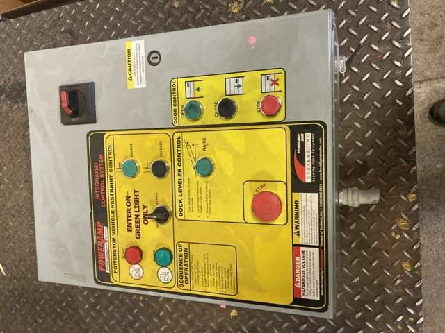PowerAmp Powerstop Vehicle Constraint Control 3ph 460V 60Hz 1.5Hp, 9BF80CLB