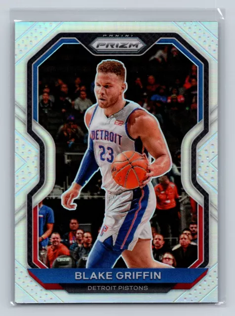 Blake Griffin 2020 Panini Prizm Basketball #62 Silver Prizm Detroit Pistons