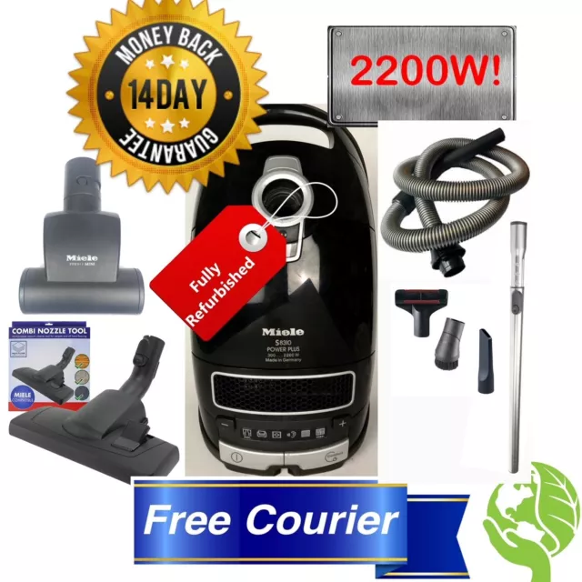 ✅ Professionally Reconditioned S8310 Miele Power Plus Vacuum Cleaner 2200W!