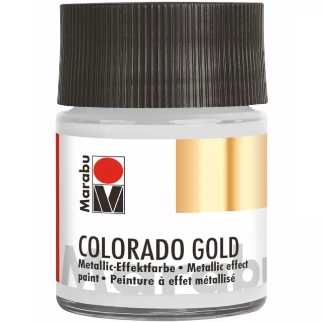 Marabu COLORADO GOLD Metallic-Effektfarbe 50ml-Glas