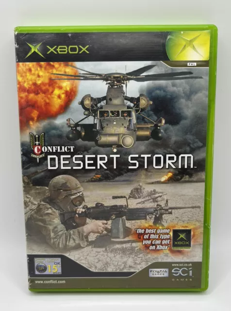 Microsoft Original Xbox Conflict Desert Storm Xbox Game PAL