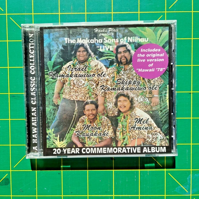 THE MAKAHA SONS of Niihau: Live ORIGINAL HAWAIIAN CD (1989, Ohana