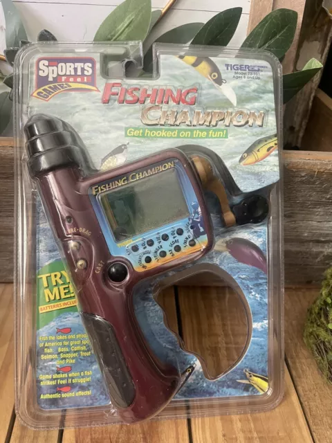 ELECTRONIC SPORT FISHING Game Hand Reel Cast Sounds Shakes Handheld Travel  $24.99 - PicClick