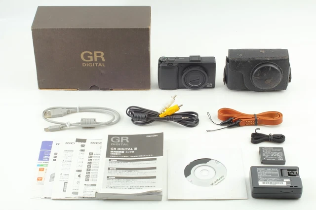 [Top Mint in Box] Ricoh GR Digital iii 3 10.0MP Digital Camera From JAPAN 805