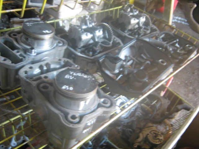 Haut Moteur Pistons Cylindres Culasses 650 Xlv Transalp Honda