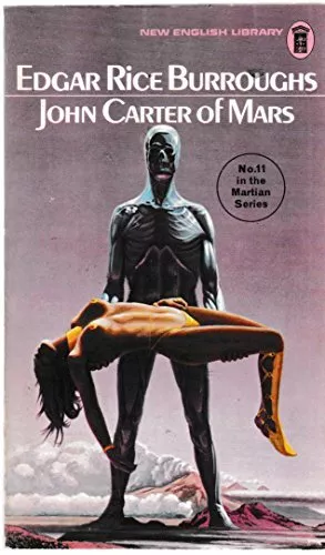 John Carter of Mars by Burroughs, Edgar Rice Paperback Book The Cheap Fast Free