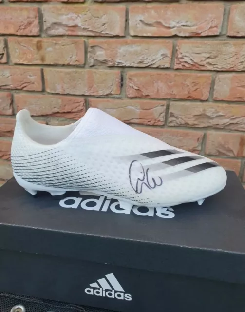 Thiago Alcantara Hand Signed Adidas Ghosted Football Boot Liverpool Fc & Spain