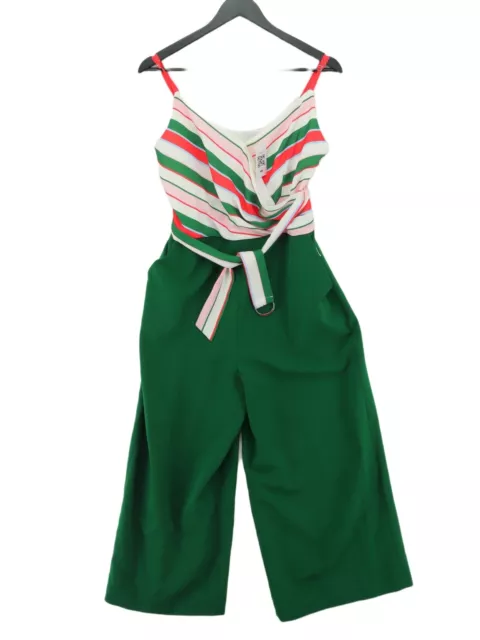 TED BAKER WOMEN S Jumpsuit L Green Polyester with Elastane Straight Jumpsuit 34.75 PicClick UK