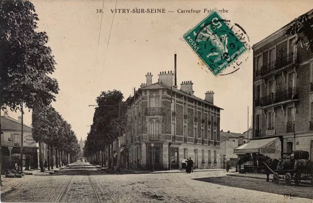 Cpa Vitry Sur Seine 94 Val De Marne