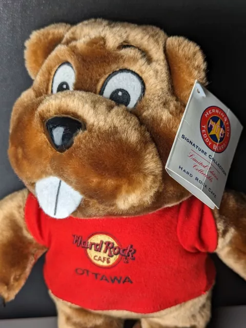 Hard Rock Cafe Herrington Teddy Bears Bär OTTAWA 2010 Nr. 174  RARE SAMMLER