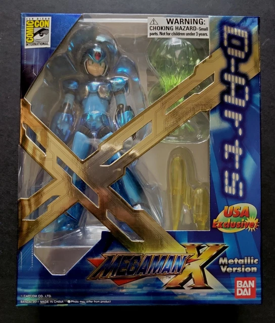 BANDAI D-arts Rockman Megaman X Metallic version SDCC Action Figure, NIB
