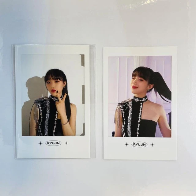 ITZY Ryujin Checkmate The 1st World Tour JPY Benefici Polaroid ufficiale...