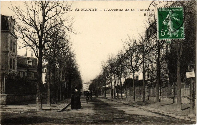 CPA AK St-MANDÉ L'Avenue de la Tourelle (672421)
