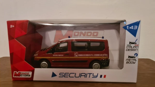 PEUGEOT RIFTER 2019 POMPIERS Secours Médical NOREV 1/43 Ref 479070 EUR