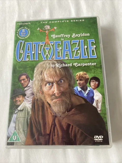 Catweazle - The Complete Series region 2  - 4 Disc DVD Set 650 mins