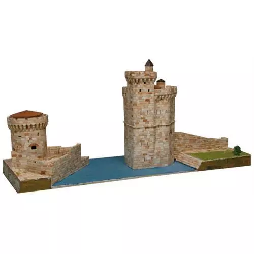 Aedes Ars La Rochelle Harbour Towers Brick Model Kit - 5800 Pieces