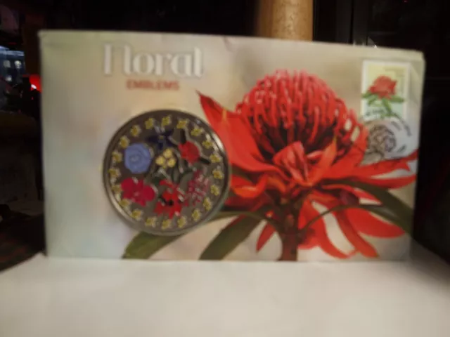 Australian Pnc Cover - 2014 Medallion Floral Emblems
