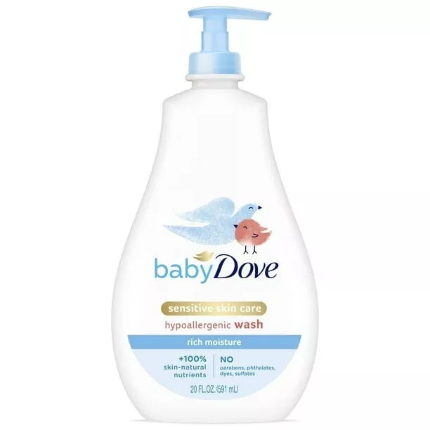 Baby Dove Head to Toe Wash for Sensitive Skin X1 400ml