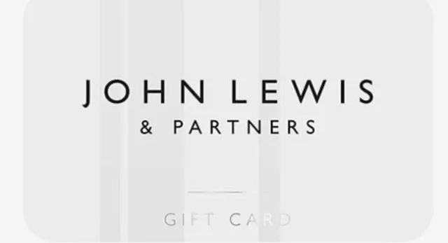John Lewis £100 E Gift Card