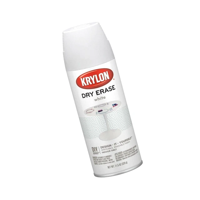 Krylon Dry Erase White Spray Paint FOR SALE! PicClick