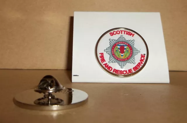 Scottish Fire and Rescue Service Lapel pin badge